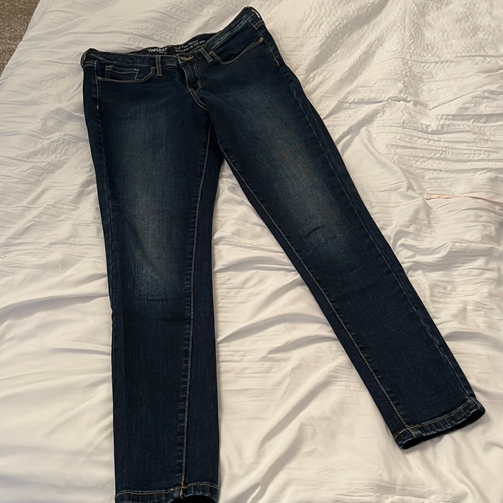 Massimo denim sz 8 R high rise skinny jeans, power stretch